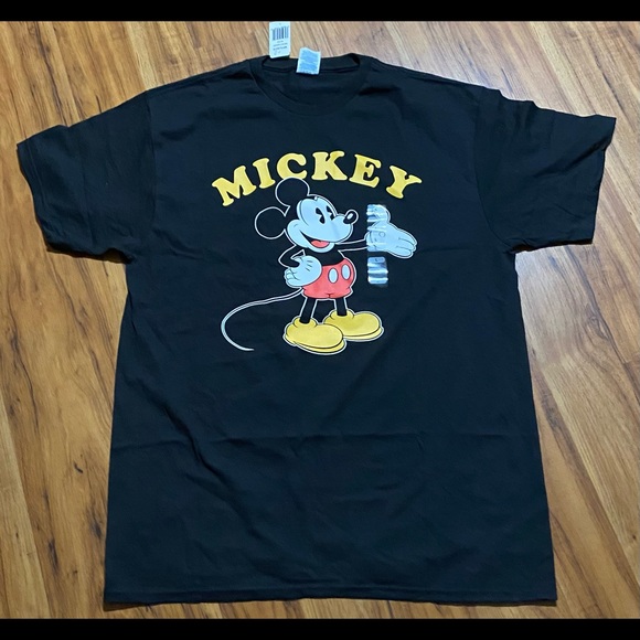 Mickey Mouse Delta Pro Weight Unisex Short Sleeve Graphic T-Shirt Size Large - Picture 5 of 11